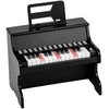 Promotions Vaikiškas pianinas, 25 klavišų mini skaitmeninis pianinas, 38x24x29 cm, juodas
