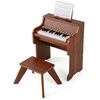 Promotions Vaikiškas pianinas, 38x24x47 cm, rudas, su taburete