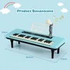Promotions Vaikiškas pianinas-klaviatūra, 37 klavišai, 46.5x17.5x5.5 cm, mėlynas, nešiojamas