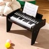 Promotions Vaikiškas pianinas-klaviatūra, 38x23x27 cm, juodas, skaitmeninis žaislas