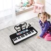 Promotions Vaikiškas pianino klaviatūra, 40.9x22.9x45.5 cm, juoda