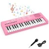 Promotions Vaikiškas pianino klaviatūra, 40.5x15x3.5 cm, rožinė, ABS