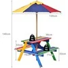 Promotions Vaikiškas pikniko stalas su kėdėmis, 89x79x50 cm, Riešutas