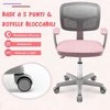 Promotions Vaikiškas rašomasis stalas ir kėdė, 80x51,5x51-73 cm, rožinė, reguliuojamas