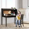 Promotions Vaikiškas rašomasis stalas ir kėdžių komplektas, pušis ir MDF, rudas