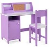 Promotions Vaikiškas stalas ir kėdžių komplektas, 90x45x86 cm, violetinės spalvos