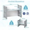 Promotions Vaikiškas staliukas ir kėdutė 68,6x39,4x52,1 cm pilkas MDF