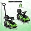 Promotions Vaikiškas stumdomas automobilis, licencijuotas Lamborghini, 40x86x90,5 cm, baltas