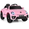 Promotions Vaikiškas važiuojamas automobilis, Volkswagen Beetle, 94x55,5x47 cm, rožinis