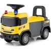 Promotions Vaikiškas triratukas su stumimo funkcija, licencijuotas SCANIA sunkvežimis, 58.4x27.9x43.2 cm, geltonas