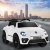 Promotions Vaikiškas važiuojamas automobilis, Volkswagen Beetle, 94x55.5x47 cm, baltas