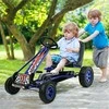 Promotions Vaikiškas važiuoklės kartingas su pedalais, 105.4x58.9x62 cm, mėlynas