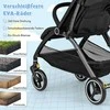 Promotions Vaikiškas vežimėlis, sulankstomas lengvas, 80x45x105 cm, juodas