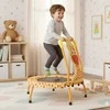 Promotions Vaikų batutas 71x76 cm oranžinis, putplasčio rankena, apsauginis uždangalas