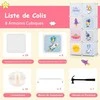 Promotions Vaikiška spinta, 8 kubų modulinė saugojimo sistema su durelėmis ir kabinamu skyriumi, balta