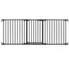 Promotions Vaikų varteliai, 74.5-198x74.5 cm, juodi, metalas
