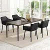 Promotions Valgomojo kėdės, 2 vnt., 57.2x54.6x81.3 cm, juodos