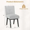 Promotions Valgomojo kėdės 45,7x66x91,4 cm pilkos spalvos audinys, aptrauktos