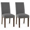 Promotions Valgomojo kėdžių rinkinys 67x44,5x96 cm Pilka Medis Apmuštas