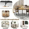 Promotions Valgomojo komplektas, stalas 120x76 cm, kėdės 30x30x44 cm, metalas