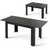 Promotions Valgomojo stalas, 158x70x76 cm, juodas