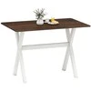 Promotions Valgomojo stalas, 109,2x71,1x76,2 cm, baltas