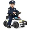 Promotions Važiuojamasis automobilis, policija, 63x30x36 cm, balta