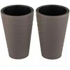 Promotions Vazonų rinkinys, 29.5x45 cm, Rudas