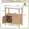 Promotions Lauko sodinimo stalas, 80x40x90,5 cm, natūralus