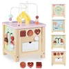 Promotions Veiklos kubas 29x29x47 cm Daugiaspalvis Medinis žaislas