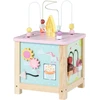 Promotions Veiklos kubas 29x29x47 cm Daugiaspalvis Medinis žaislas