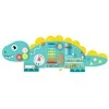 Promotions Veiklos sienos skydas, Dinozauras 145x45,7x1,3 cm, žalias, MDF