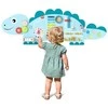 Promotions Veiklos sienos skydelis, 145x45,7x1,3 cm, mėlynas, edukacinis žaislas