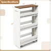 Promotions Veleninis laikymo vežimėlis 47,5x20x80,5 cm pilkas