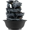 Promotions Vidaus fontanas 21,5x26 cm Juodas derva