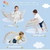Promotions Vidaus laipiojimo rėmas, 4 viename Montessori laipiojimo trikampių rinkinys, 75x55x64 cm, pilkas