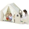 Promotions Vidinis žaidimų namelis Montessori stiliaus, 132x96.5x114.3 cm, natūralus