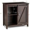 Promotions Virtuvės bufeto laikymo spintelė, 80x40.6x81.3 cm, ruda