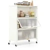 Promotions Virtuvės kepėjų lentyna, 81.3x36.8x114.3 cm, balta
