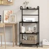 Promotions Virtuvės laikymo lentyna, 59.7x34.3x135.9 cm, juoda