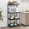Promotions Virtuvės laikymo lentyna, 59.7x34.3x135.9 cm, juoda