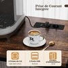 Promotions Virtuvės lentyna su lizdu, vyno lentyna 9 buteliams, 80x40x170 cm, juoda