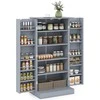 Promotions Virtuvės sandėliavimo spintelė, 60x40x120.5 cm, balta