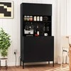 Promotions Virtuvės sandėliavimo spintelė 80x40x164 cm juoda, laikymo