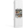 Promotions Virtuvės sandėliavimo spintelė, 55,9x30,5x190,5 cm, balta