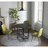 Promotions Virtuvinis stalas, 100x100x80 cm, juodas