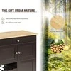 Promotions Virtuvės vežimėlis, 67.3x36.8x86.4 cm, Rudas