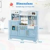 Promotions Virtuvės žaidimų rinkinys, 84x30x90 cm, mėlyna, medinis