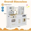 Promotions Virtuvės žaidimų rinkinys 92.7x31.8x90.2 cm Balta mediena