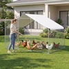 Promotions Vištidė 300x203x202 cm Sidabrinė metalinė